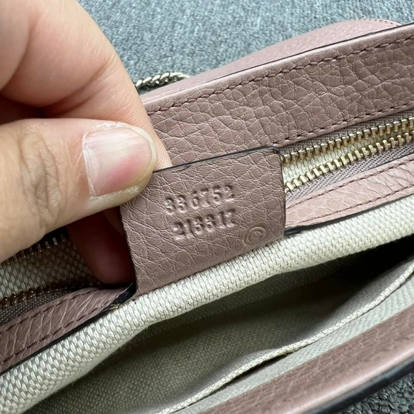 100% Authentic GUCCI Soho Leather Shoulder Bag 635-101724 - Picture 13 of 13